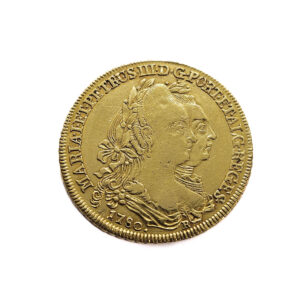 Brazil 6400 Reis 1780-R Maria I & Pedro III