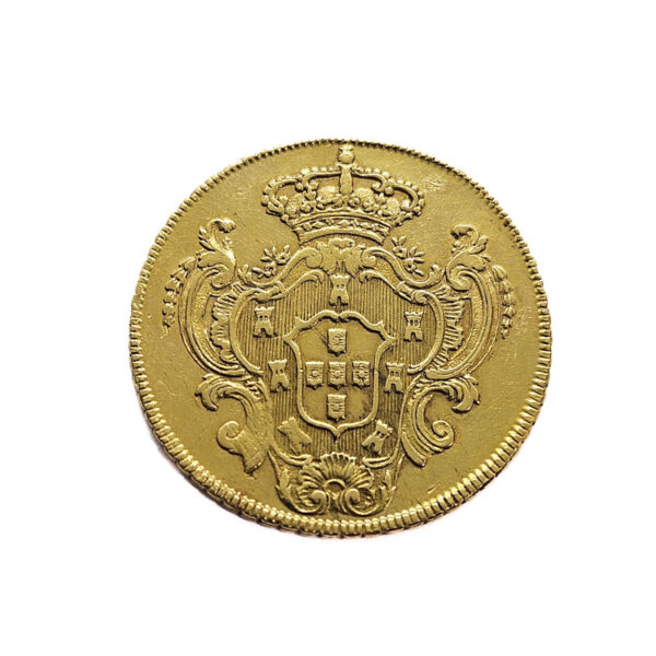 Brazil 6400 Reis 1780-R Maria I & Pedro III