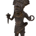 Warrior Figure - Bronze - Edo - Benin