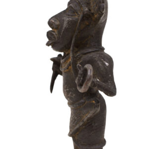Warrior Figure - Bronze - Edo - Benin