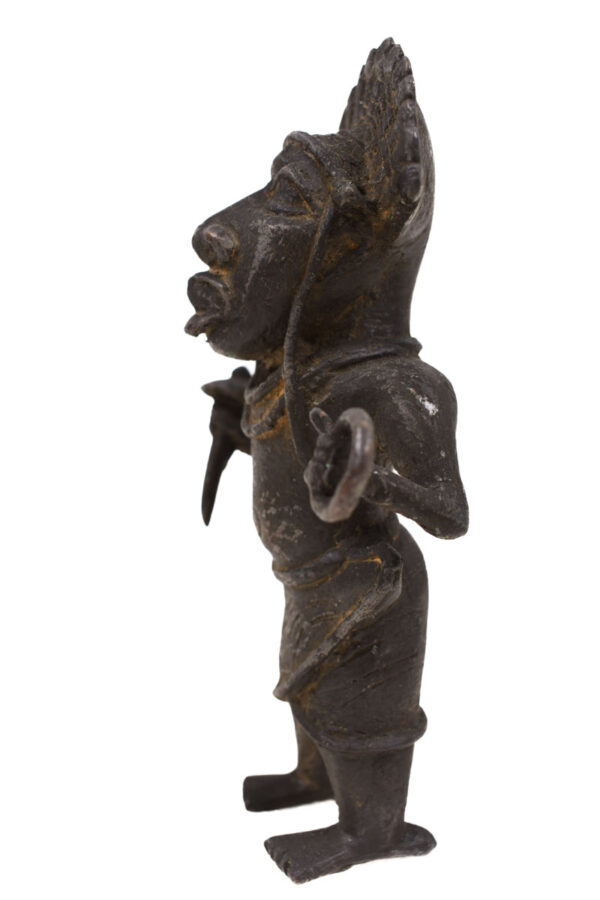 Warrior Figure - Bronze - Edo - Benin