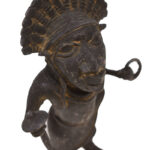 Warrior Figure - Bronze - Edo - Benin