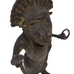 Warrior Figure - Bronze - Edo - Benin