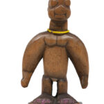 Venavi figure - Wood, Beads - Ewe - Togo