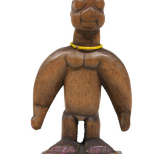 Venavi figure - Wood, Beads - Ewe - Togo