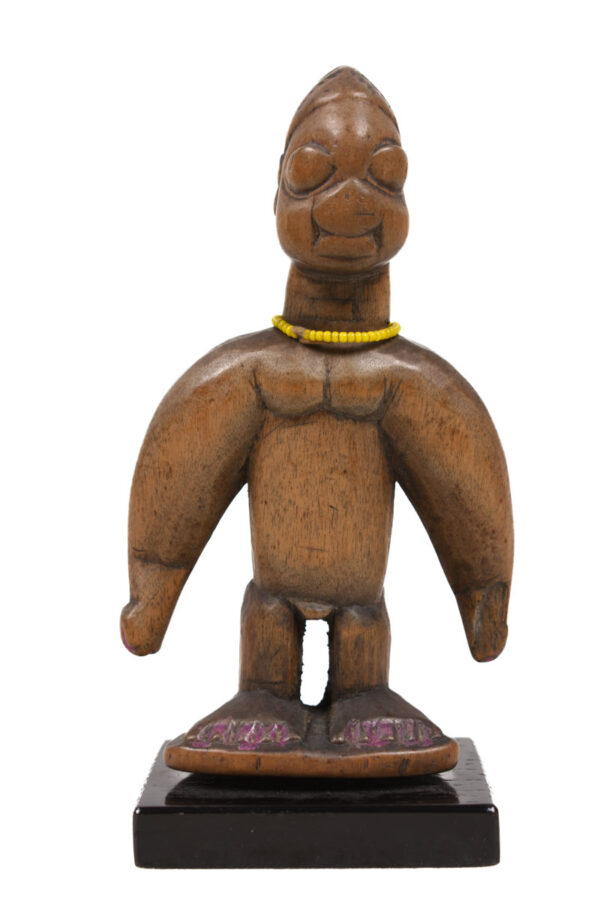 Venavi figure - Wood, Beads - Ewe - Togo