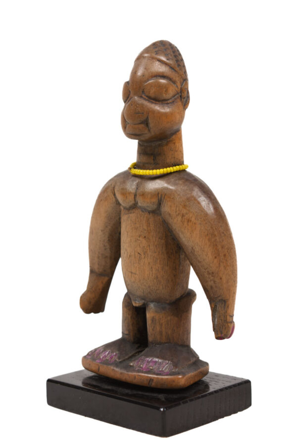 Venavi figure - Wood, Beads - Ewe - Togo