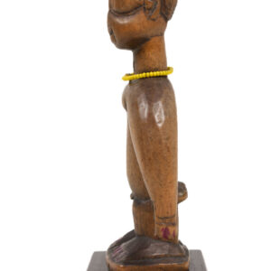 Venavi figure - Wood, Beads - Ewe - Togo