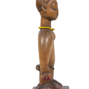 Venavi figure - Wood, Beads - Ewe - Togo