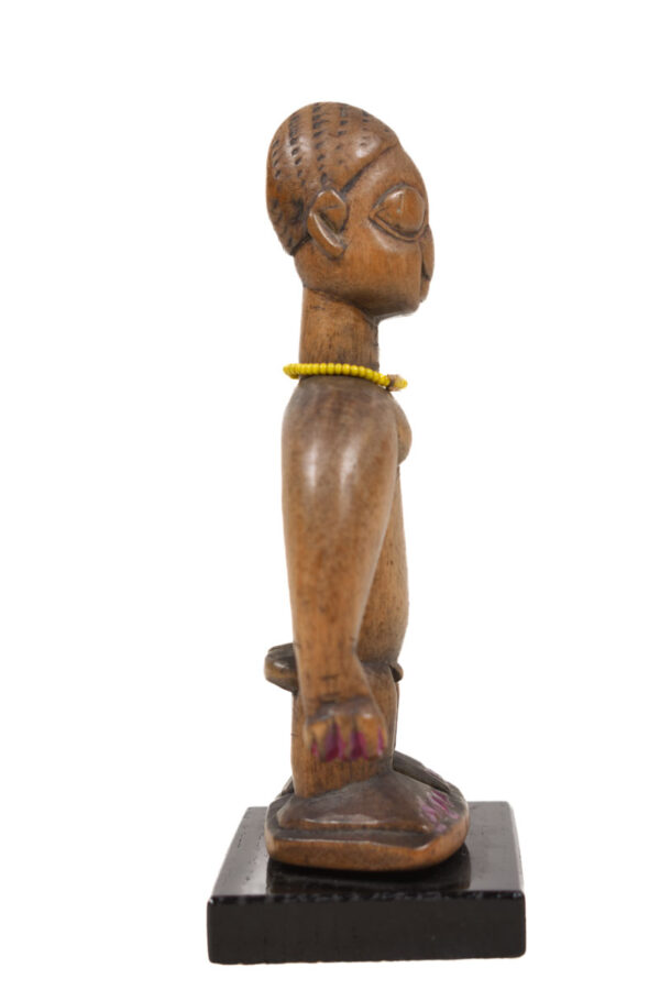 Venavi figure - Wood, Beads - Ewe - Togo