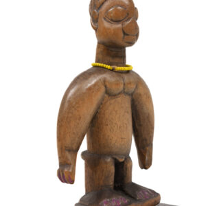 Venavi figure - Wood, Beads - Ewe - Togo