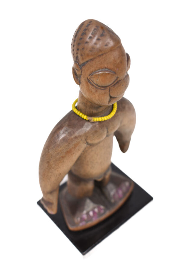 Venavi figure - Wood, Beads - Ewe - Togo