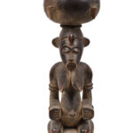 Bowl barier figure - Wood - Senufo - Ivory Coast