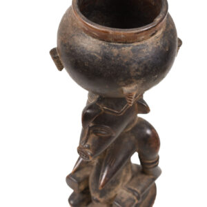 Bowl barier figure - Wood - Senufo - Ivory Coast