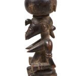 Bowl barier figure - Wood - Senufo - Ivory Coast