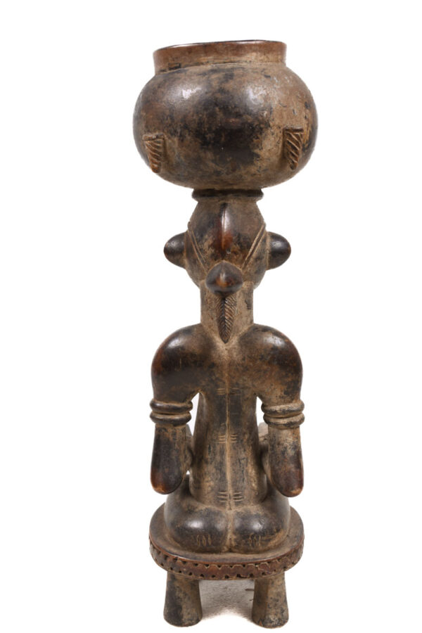 Bowl barier figure - Wood - Senufo - Ivory Coast