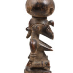 Bowl barier figure - Wood - Senufo - Ivory Coast