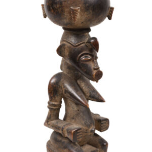 Bowl barier figure - Wood - Senufo - Ivory Coast