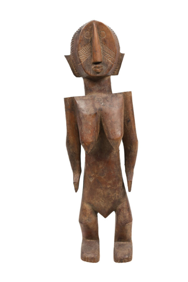 Ancestor Figure - Wood - Lwalwa - Congo