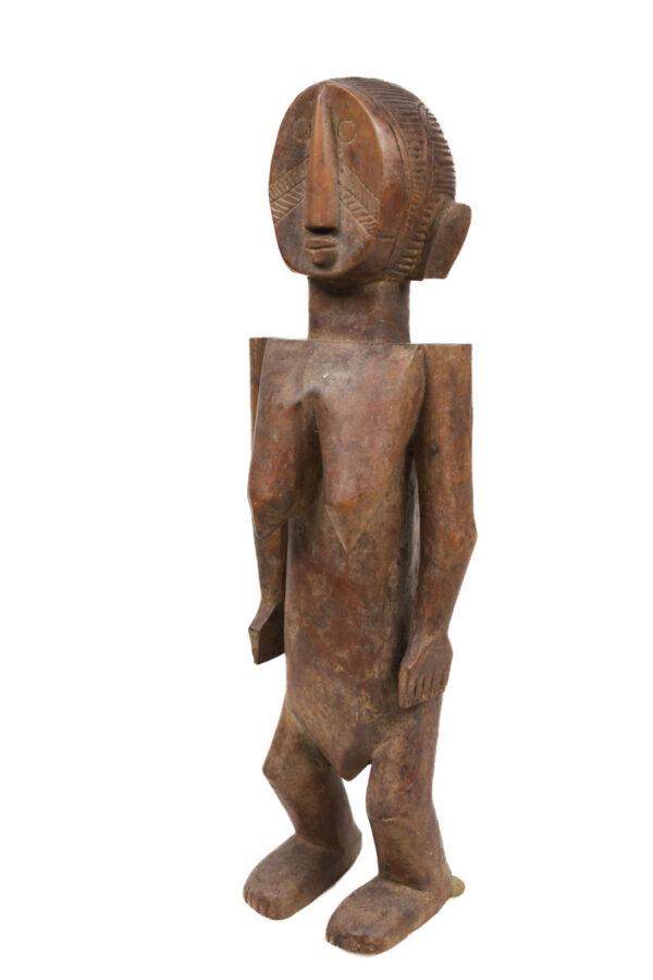 Ancestor Figure - Wood - Lwalwa - Congo