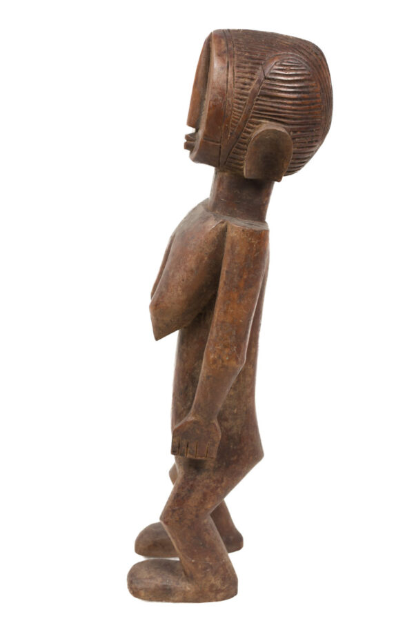 Ancestor Figure - Wood - Lwalwa - Congo