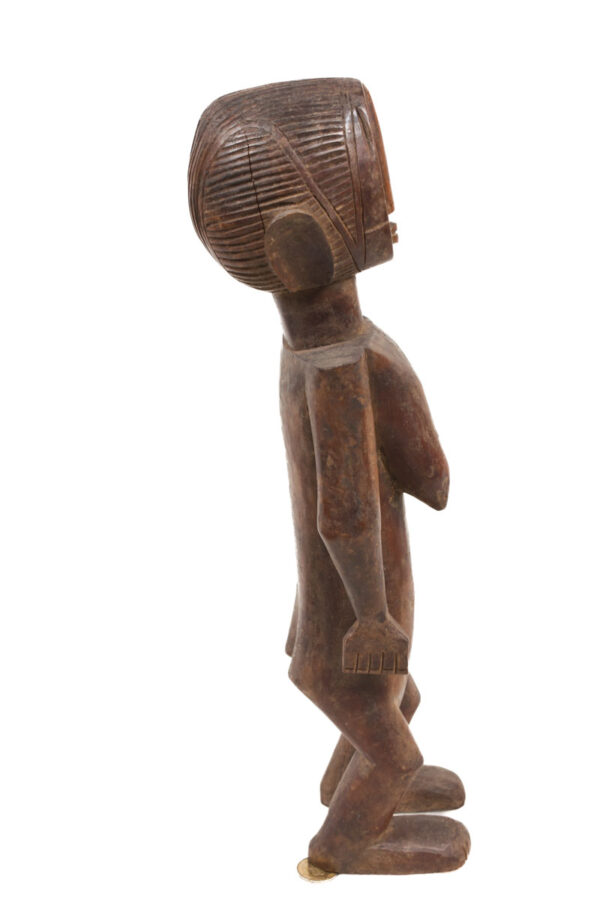 Ancestor Figure - Wood - Lwalwa - Congo