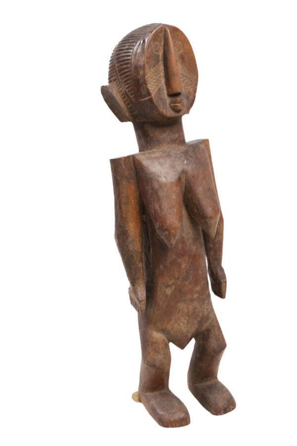 Ancestor Figure - Wood - Lwalwa - Congo