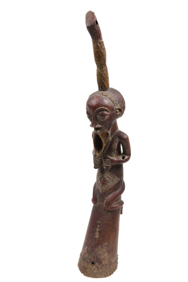 Horn - Wood, Copper - Songye - DR Congo