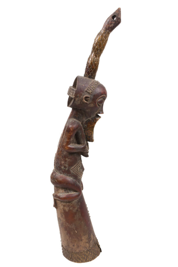 Horn - Wood, Copper - Songye - DR Congo