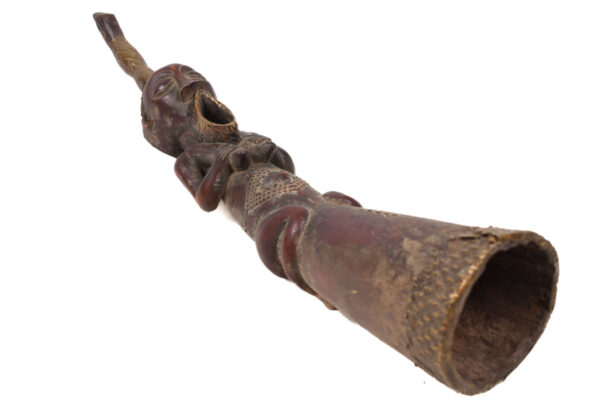 Horn - Wood, Copper - Songye - DR Congo