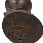 Divination bowl figure - Wood - Yoruba - Nigeria