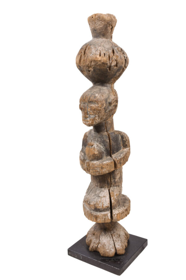 Ancestor figure - Wood - Yoruba - Nigeria
