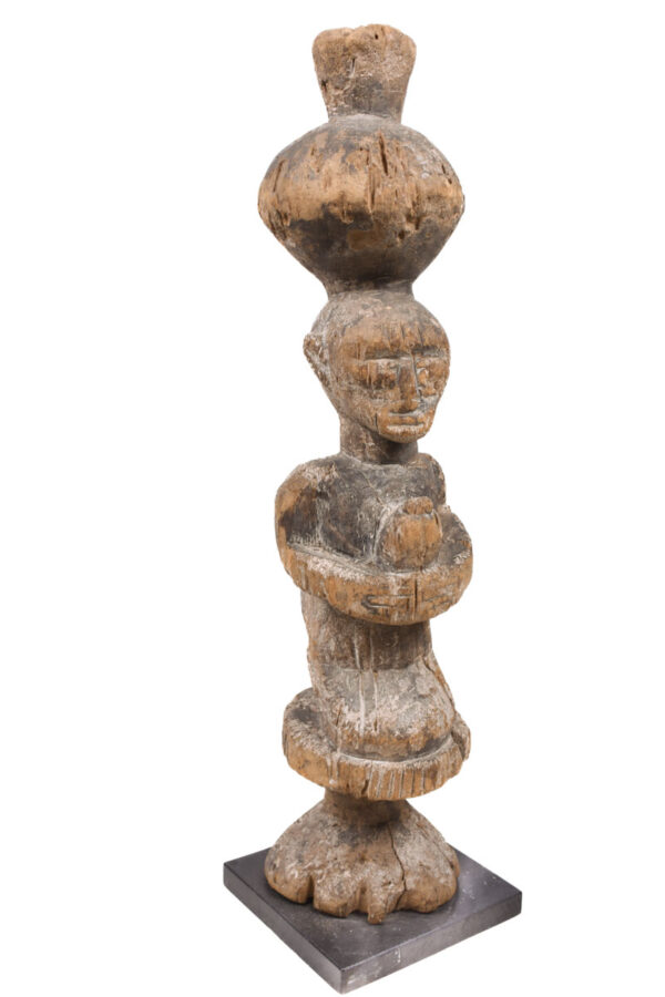 Ancestor figure - Wood - Yoruba - Nigeria
