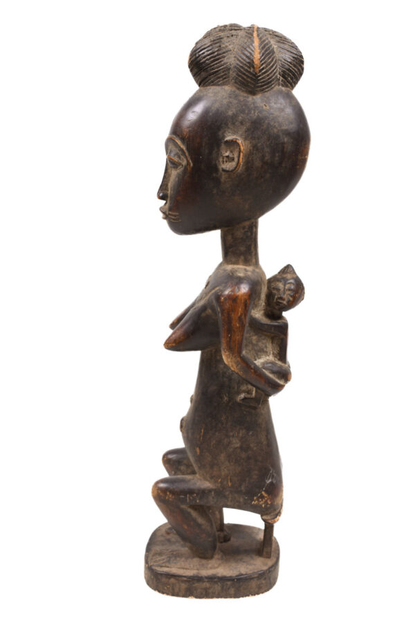 Maternity Figure - Wood - Guro - Ivory Coast