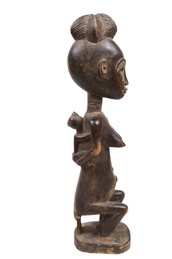 Maternity Figure - Wood - Guro - Ivory Coast