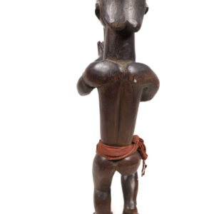 Figure - Wood, Glass, Metal - Yombe - Congo