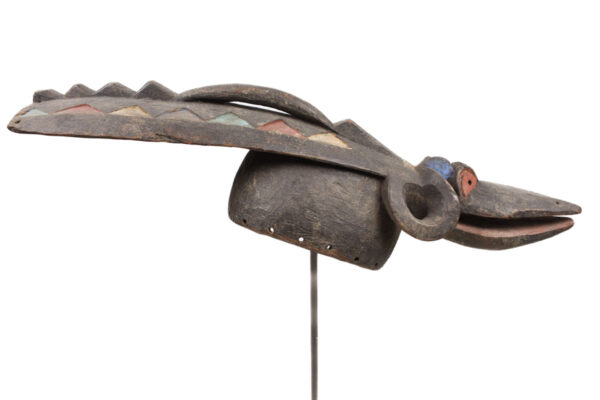 Crocodile Mask - Wood - Bwa - Burkina Faso