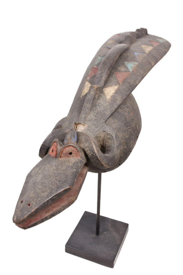 Crocodile Mask - Wood - Bwa - Burkina Faso