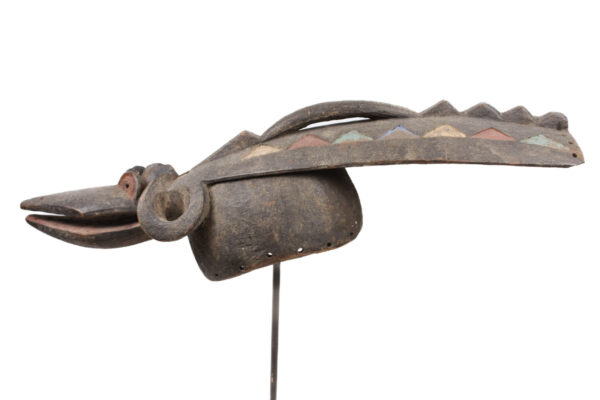 Crocodile Mask - Wood - Bwa - Burkina Faso