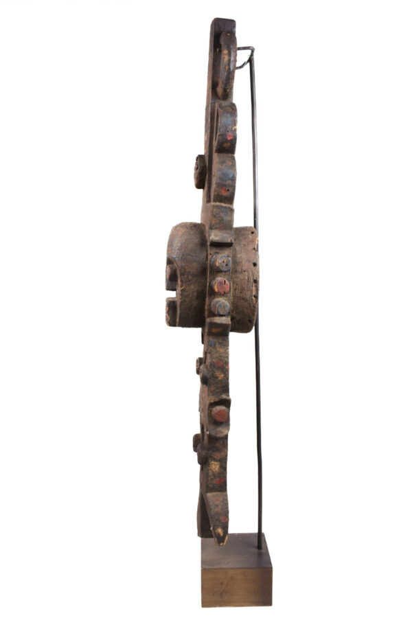 Headdress (120 cm) - Wood - Ijo - Nigeria