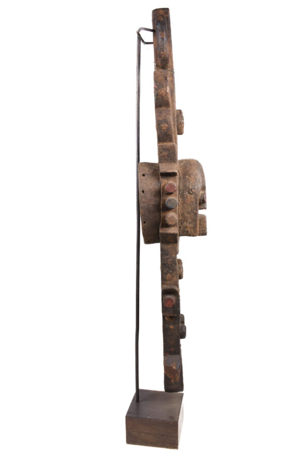 Headdress (120 cm) - Wood - Ijo - Nigeria