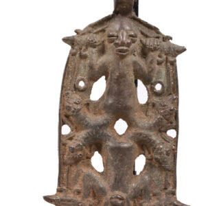 Amulet - Bronze - Yoruba - Nigeria - KF Schädler certificat