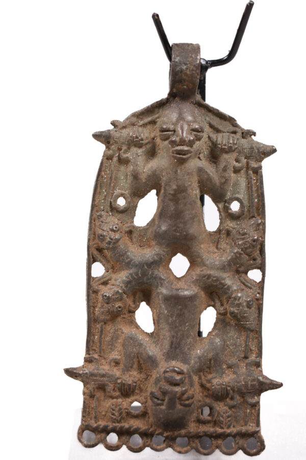Amulet - Bronze - Yoruba - Nigeria - KF Schädler certificat