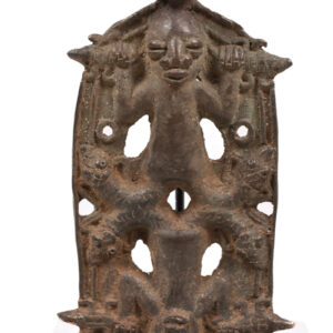 Amulet - Bronze - Yoruba - Nigeria - KF Schädler certificat