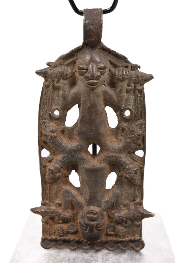 Amulet - Bronze - Yoruba - Nigeria - KF Schädler certificat