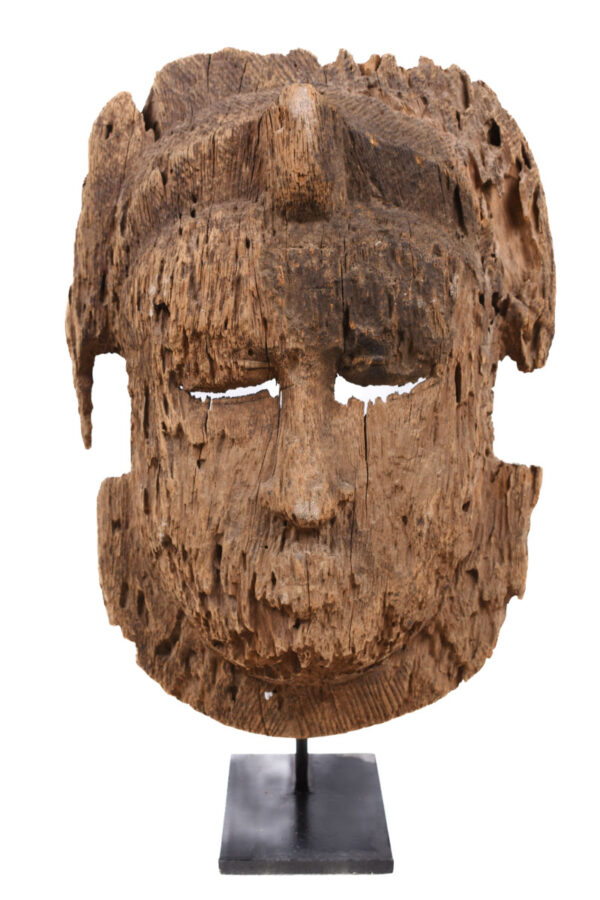 Dance mask - Wood - Baule - Ivory Coast