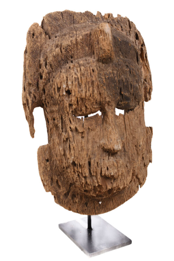 Dance mask - Wood - Baule - Ivory Coast