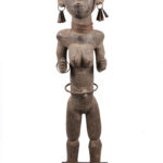 Ancestor figure - Wood - Ngbaka - Congo DRC