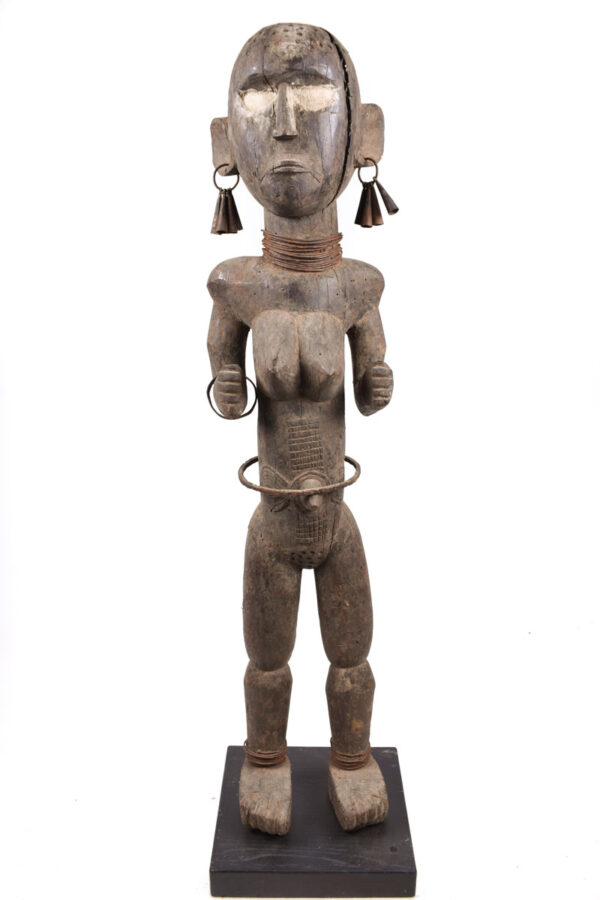 Ancestor figure - Wood - Ngbaka - Congo DRC