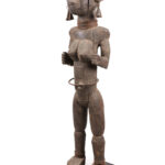 Ancestor figure - Wood - Ngbaka - Congo DRC